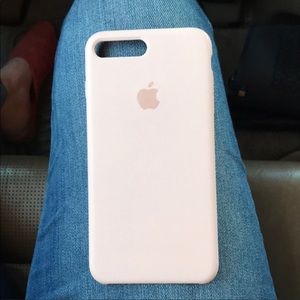 NWOT authentic 7/8 plus apple pink sand case